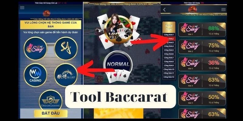 Tool hack Baccarat